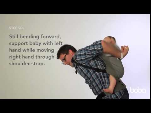 Babymaxi.com: Boba Carrier 4G - Back carry