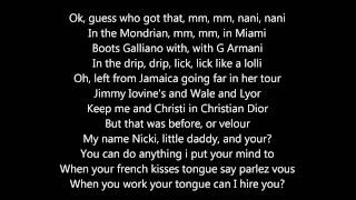 Woohoo - Christina Aguilera Ft. Nicki Minaj (Lyrics)