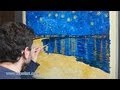 Art Reproduction (van Gogh - Starry Night over the ...