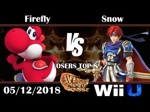 VBR Smash 4 Singles: Losers Top 8 - Firefly (Yoshi, Corrin) vs Snow (Roy)
