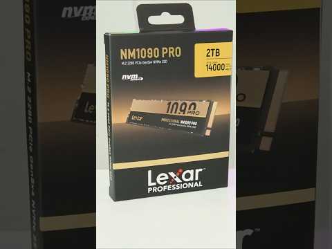 Will the Lexar NM1090 PRO 2TB PCIE Gen5 NVMe SSD 🔥😍 satisfy your storage needs? #lexar