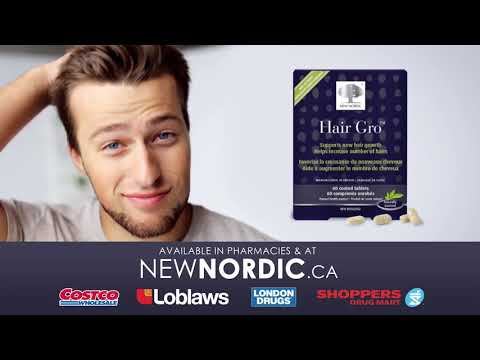 New hair growth with Hair Gro™ by New Nordic