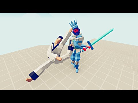 TAEKWONDO CHAMPION vs  EVERY UNIT - Totally Accurate Battle Simulator TABS