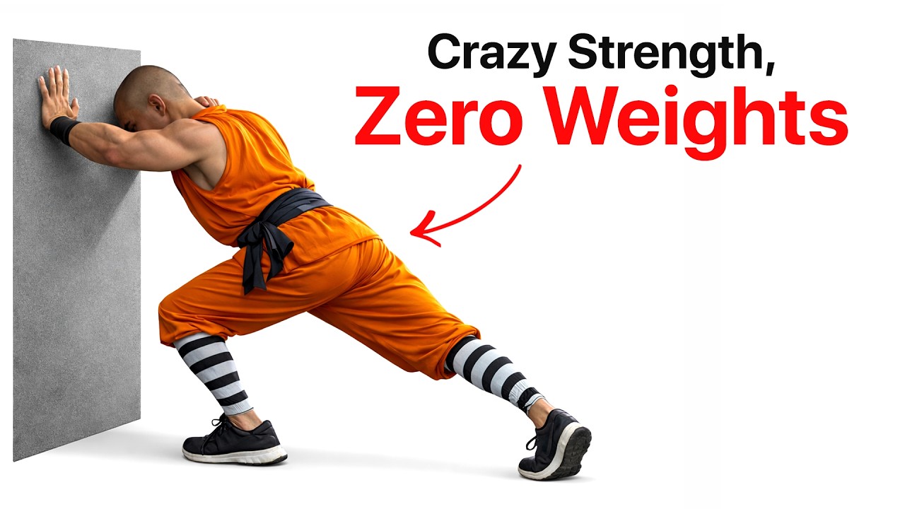 5 Isometric Holds Shaolin Monks Used to Build Insane Strength (Zero Weights)