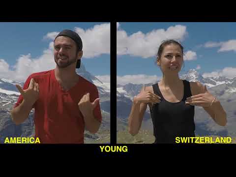 American Sign Language (ASL) V.S. Swiss-German Sign Language (Switzerland)