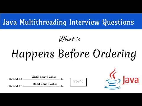 Happens Before Relationship in Java | Java Multi threading Interview Questions