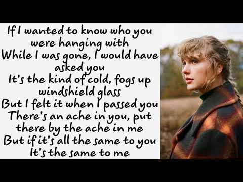 Taylor Swift ~ 'tis the damn season ~ Lyrics