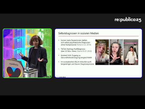 re:publica 25: Laura Wiesböck - Psychische Gesundheit in der digitalen Aufmerksamkeitsökonomie