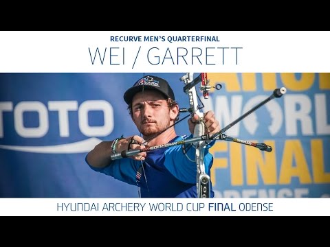 Zach Garrett v Wei Chun-Heng – Recurve Men’s Quarterfinal | Odense 2016