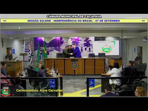 SESSÃO SOLENE - INDEPENDÊNCIA DO BRASIL - 07 DE SETEMBRO