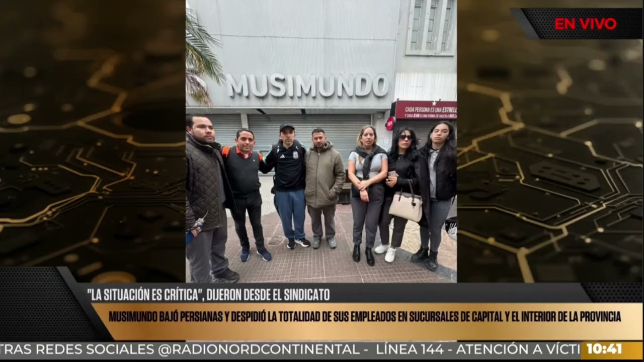 Cierre de Musimundo: más de 50 trabajadores quedaron sin empleo 