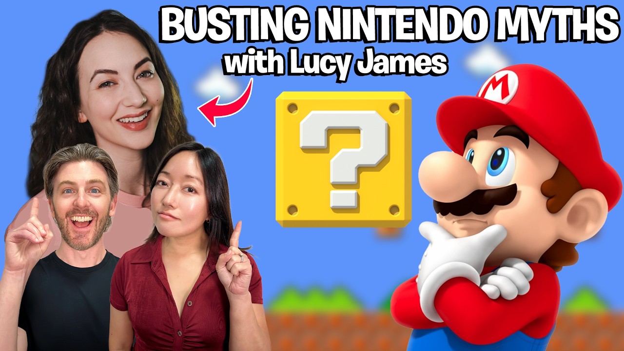 Getting to the Truth of Nintendo Myths ft. Lucy James - EP217 Kit & Krysta Podcast - YouTube
