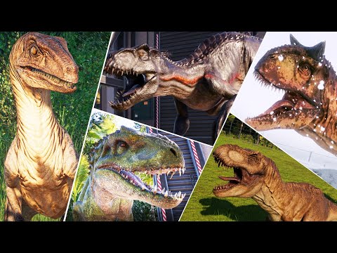 ALL 84 DINOSAURS - Jurassic World Evolution 2