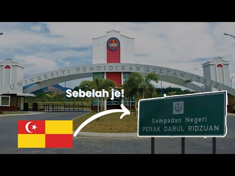 Quick Tour UPSI: Kampus di Perak, hostel di Selangor