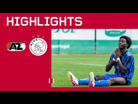 Not good enough 😩 | Highlights AZ O18 - Ajax O18