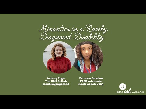 Minorities in a Rarely Diagnosed Disability