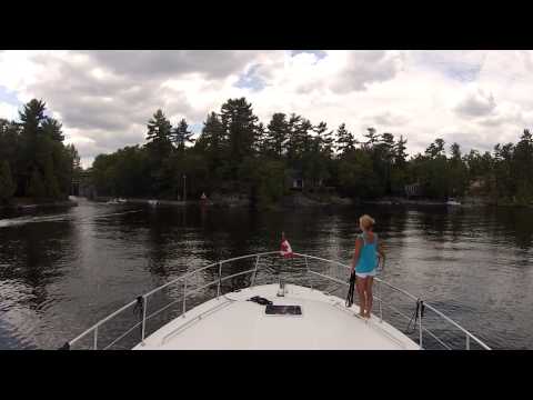 Boat Cruise to Burleigh Falls - GoPro