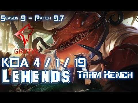 GRF Lehends TAHM KENCH vs KARMA Supp - Patch 9.7 KR Ranked