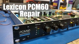 Video thumbnail for Lexicon PCM60 Repair and Restoration by bradthx