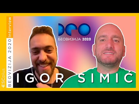 Serbia: Interview with Igor Simić (Beovizija 2020 semi-finalist)