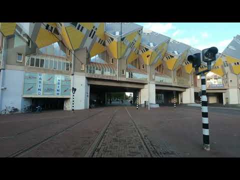 Cabinerit RET tram Buitendienst Rotterdam Centraal via Remise Kralingen naar Remise Kleiweg