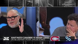 Un 6e départ pour Jakub Dobes face au Kraken