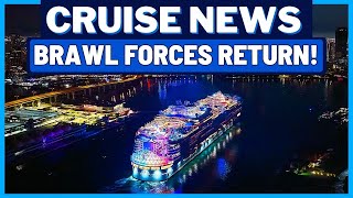 CRUISE NEWS: Royal Caribbean Ship Returns to Port Due to Brawl and Injuries, Carnival Art & MORE!