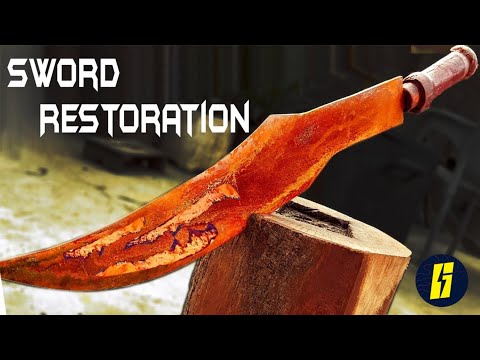 Rusted GREEK SWORD RESTORATION
