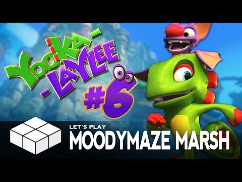Let's Play... Yooka Laylee Co-Op #6 - Moodymaze Marsh | PC Gameplay