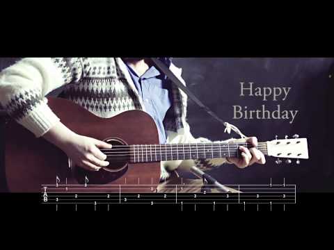 Happy Birthday - Travis Picking Arrangement (w/tab)