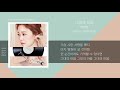 백지영 Baek Z Young 그대의 마음 가사 Lyrics