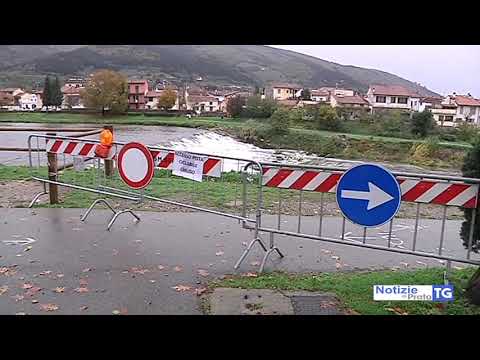 2019-12-02 PRATO - MALTEMPO, DANNI E DISAGI. IN PIENA BISENZIO E OMBRONE