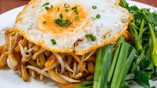 លតឆា (Lot Chha Khmer food in Cambodia )