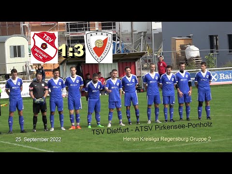 TSV Dietfurt - ATSV Pirkensee-Ponholz 1:3 - Herren Kreisliga Regensburg Gruppe 2
