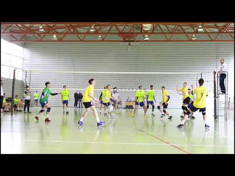 Tudor Constantinescu (nr. 9) - setter's highlights: CTF Mihai I - CSS Tulcea 3-0 (U18 Final 6)