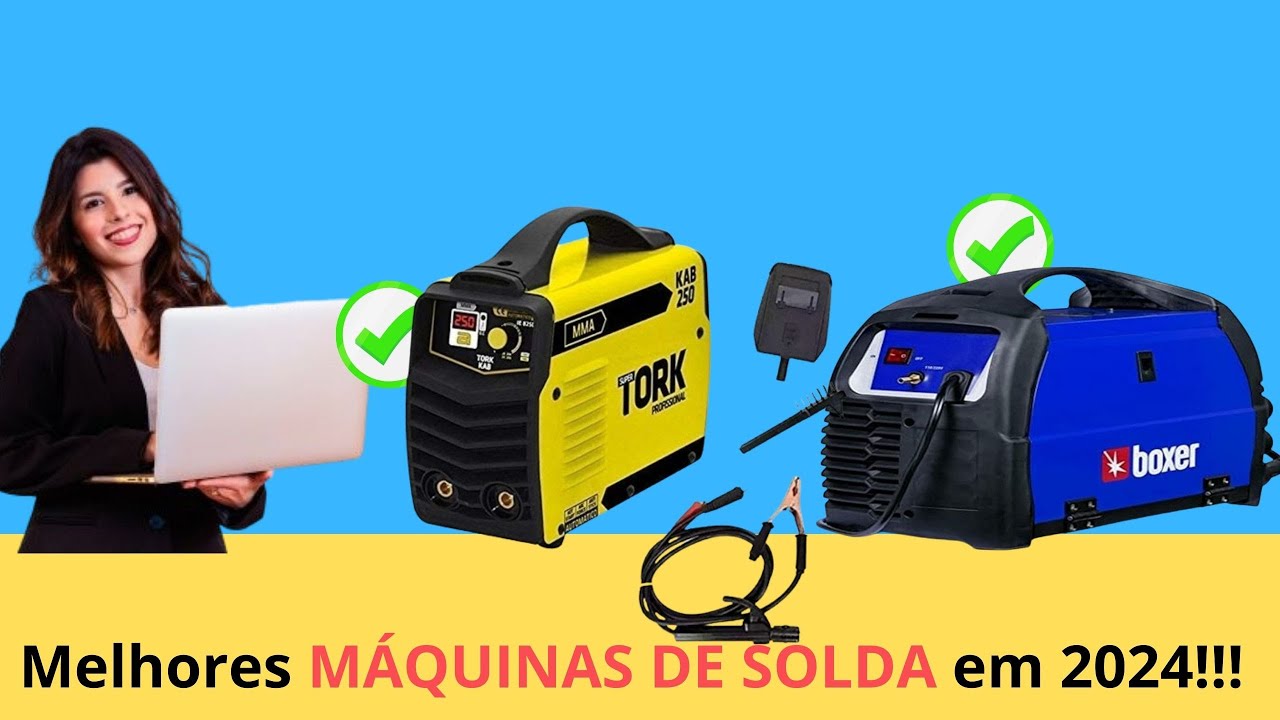 [ATUALIZADOS] 5 TOPS - Melhores MÁQUINAS DE SOLDA Em 2024!
