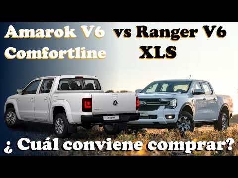 Ford Ranger V6 XLS vs Volkswagen Amarok V6 Comfortline | Duelo en 6 rounds. ¿Cuál conviene comprar?