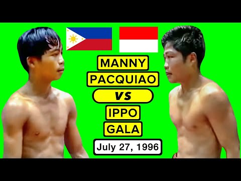 (16) Manny Pacquiao vs Ippo Gala (ID) | Jul 27, 1996 Mandaluyong PH