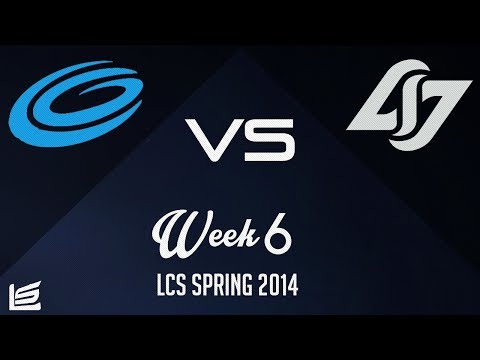 NA LCS 2014 Spring W6D2: Team Coast vs Counter Logic Gaming Highlights