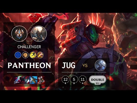 Pantheon Jungle vs Volibear - EUW Challenger Patch 11.8