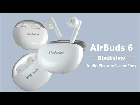Blackview Wireless Earbuds Airbus6,Bluetooth Headphones in-Ear,Bluetooth 5.3,Long Playtime