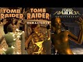 Lara Croft Midas Hand Death Comparison TR1 Tomb Raider Remastered Tomb Raider Anniversary 4K60
