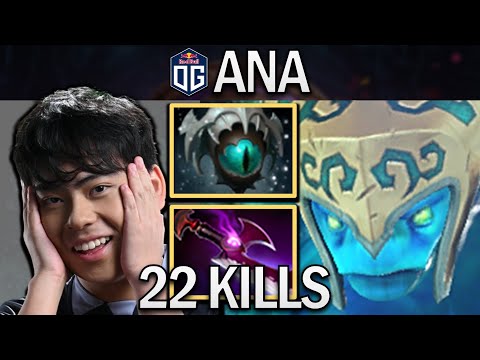 OG.ANA SMURF MORPHLING WITH 22 KILLS & SILVEREDGE - DOTA 2 7.31B GAMEPLAY