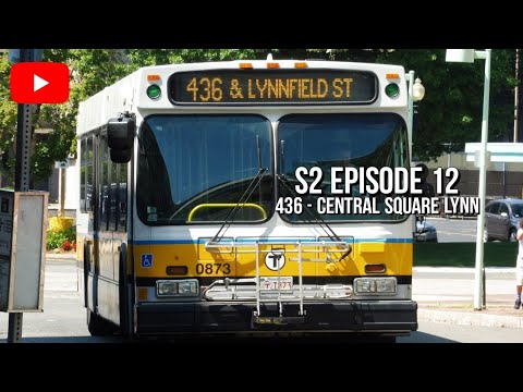 MBTA BUS - Riding Route 436 to Central Square Lynn - Season 2 Episode 12