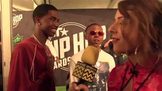 King Combs and Bay Swag at BET Hip Hop Awards