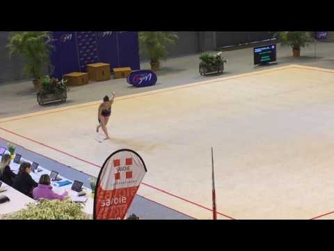 Marianne Dugas massues - Nat B 18 ans et + - France Chambéry 2017