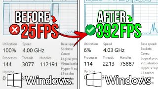 How To OPTIMIZE Windows 10 For GAMING And Performance! (2023) - Lower Latency & Optimization Guide