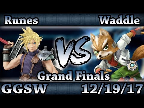 GGSW 63 - Runes (Cloud,Ryu) Vs. Waddle (Fox) Smash Wii U Grand Finals - Smash 4