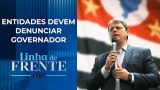 Tarcísio sobre denúncia por operação em SP: ‘Pode ir à ONU ou no raio que o parta’