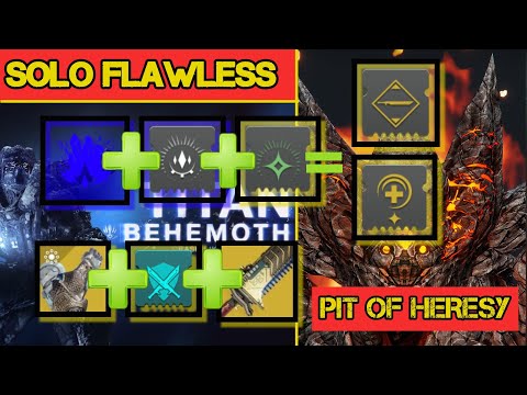 NEVER BEEN EASIER: Solo Flawless Pit Of Heresy Dungeon BEHEMOTH: Charged W/LIGHT IN YA BACK POCKET